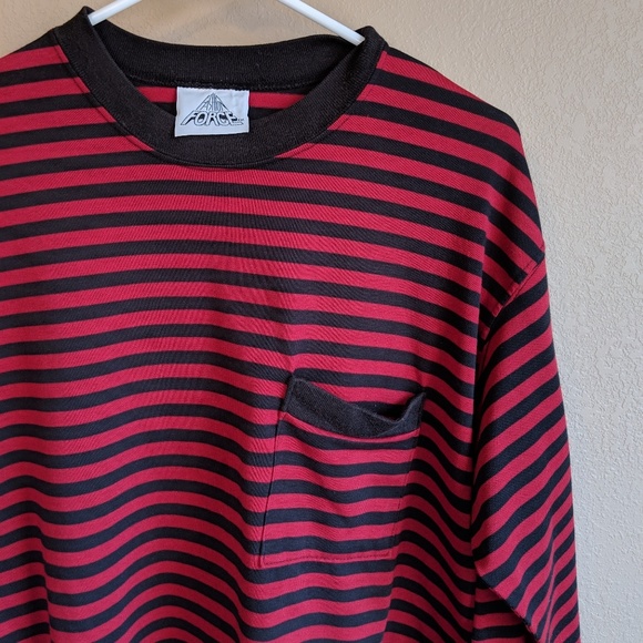 Vintage Long Sleeve Striped Streetwear - Picture 2 of 5